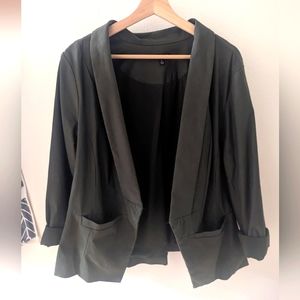 Deep green Torrid blazer